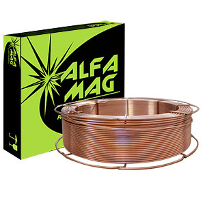 Изображение товара Проволока AlfaMag EM12 2,0mm K415 25KG/Spool зеленый Проволока AlfaMag EM12 2,0mm K415 25KG/Spool зеленый