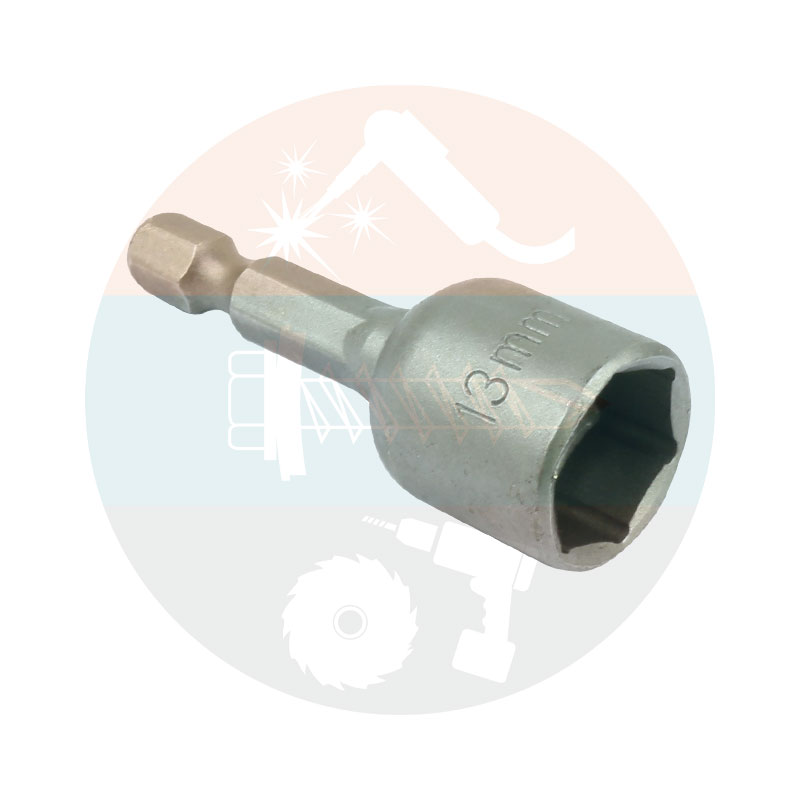 Ключ-насадка магнитная 10 мм Quadro Torsion