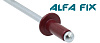 Заклепки комбинированные 3,2х 8 RAL 3005 винно-красный (1 000 шт) Alfa Fix