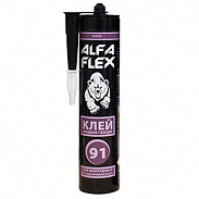 Клей жидкие гвозди ALFA Flex 91, для монтажных и отделочных работ, бежевый, 280 мл