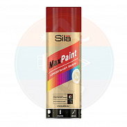 Sila HOME Max Paint, эмаль аэрозольная, универс., ВИННО-КРАСНЫЙ RAL3005, 520мл