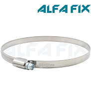 Хомут червячный нерж.100-120/9W2 ( 5 шт) Alfa Fix