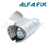 Хомут червячный нерж. 80-100/09W2 ( 5 шт) Alfa Fix