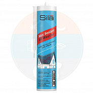 Sila PRO Max Sealant, All weather, каучуковый герметик для кровли, бесцветный, 290 ml