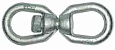 Вертлюг петля-петля, диаметр прутка М 6 (5 шт)