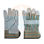 Перчатки сварочные Tral Luxe 1/120 (2000) (12 пар) спилковые комбинированные