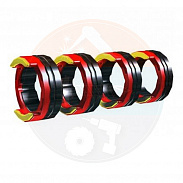 Комплект роликов под алюминиевую проволоку AL 4R 1.2 MM/0.045 INCH RED/YELLOW // 092-002771-00012