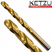 Сверло по металлу с титановым покрытием KETZU 2,0 мм (1 уп.- 10 шт.)
