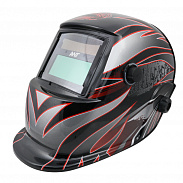 Маска сварщика AWT PERSEY Серо-Красная Абстракция ( в сборе)