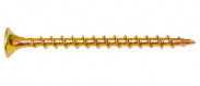 Саморезы по ГК кр.резьба (по дереву, ред.шаг)  4,2х 70 желтый цинк (2 500 шт)