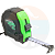Рулетка 10м х25мм 3 стопа с магнитом EFFECTA Basic 3S