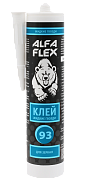 Клей жидкие гвозди ALFA Flex 93, для зеркал, белый, 280 мл 1 шт.