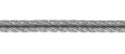 Трос ср. мягкости ART 8379 (DIN 3055) 7х7 A2  2,0 мм (250 м.) нерж.