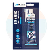 Ultima, герметик силиконовый санитарный, бесцветный, 280ml