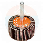 Щетка лепестковая 30х10х6мм Р 40 абразивная на шпинделе // ROXTOP