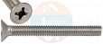 Винт потай. DIN 965 3х8 А2 нерж. (100 шт)