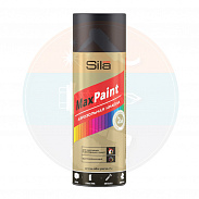 Sila HOME Max Paint, эмаль аэрозольная, универс., ЧЁРНЫЙ МАТОВЫЙ RAL9005, 520мл