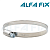 Хомут червячный нерж. 70-90/09W2 ( 5 шт) Alfa Fix