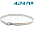 Хомут червячный нерж.130-150/09W2 ( 5 шт) Alfa Fix
