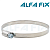Хомут червячный нерж. 80-100/09W2 ( 5 шт) Alfa Fix