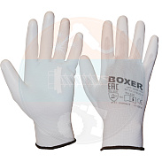 Перчатки нейлоновые с полиуретановым покрытием р.10 // BOXER BXR1101