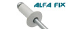 Заклепки комбинированные 4,0х10 RAL 9003 белые (1 000 шт) Alfa Fix