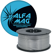 Проволока сварочная порошковая самозащитная AlfaMag E71T-GS d=0,8 мм 1 кг