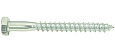 Шурупы (саморезы) шестигр. DIN 571  6х 30 цинк ( 100 шт)