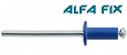 Заклепки комбинированные 4,0х10 RAL 5005 синие (1 000 шт) Alfa Fix