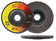 Круг лепестковый 125х22 CA Т27 Р 80 (10шт) // KETZU