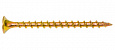 Саморезы по ГК кр.резьба (по дереву, ред.шаг)  4,2х 64 желтый цинк ( 85 шт)