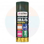 Эмаль аэрозольная универс Ultima, ЗЕЛЕНЫЙ МОХ RAL 6005, 520 мл // ULT033