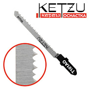 Пилка д/лобзика Т 101 AO (дерево-5 шт) (упак) KETZU
